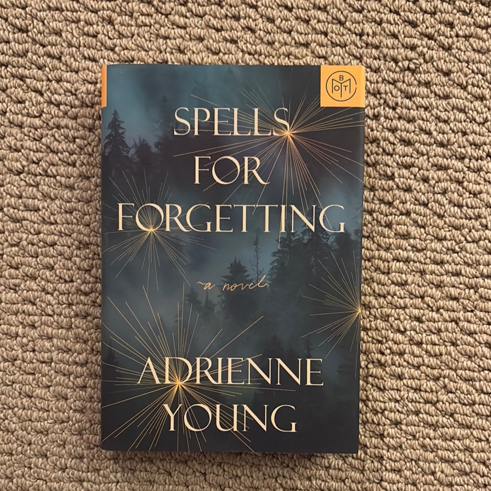Spells for Forgetting by Adrienne Young - Black Cover